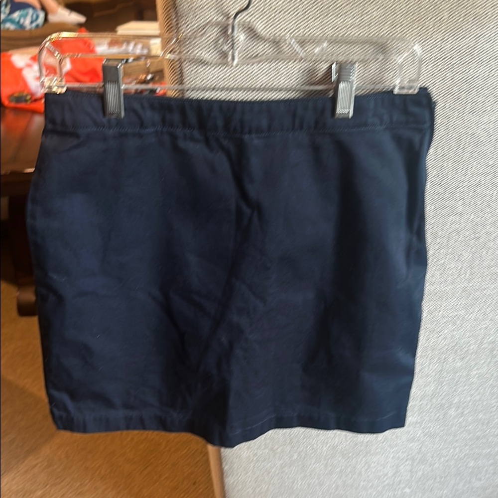 Lands' End Deep Blue Skirt